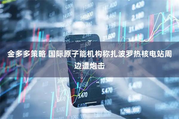 金多多策略 国际原子能机构称扎波罗热核电站周边遭炮击