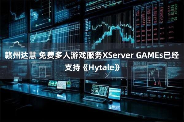 赣州达慧 免费多人游戏服务XServer GAMEs已经支持《Hytale》